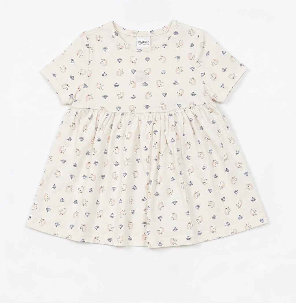 LC Waikiki short-sleeve dress (Original) - Image 3