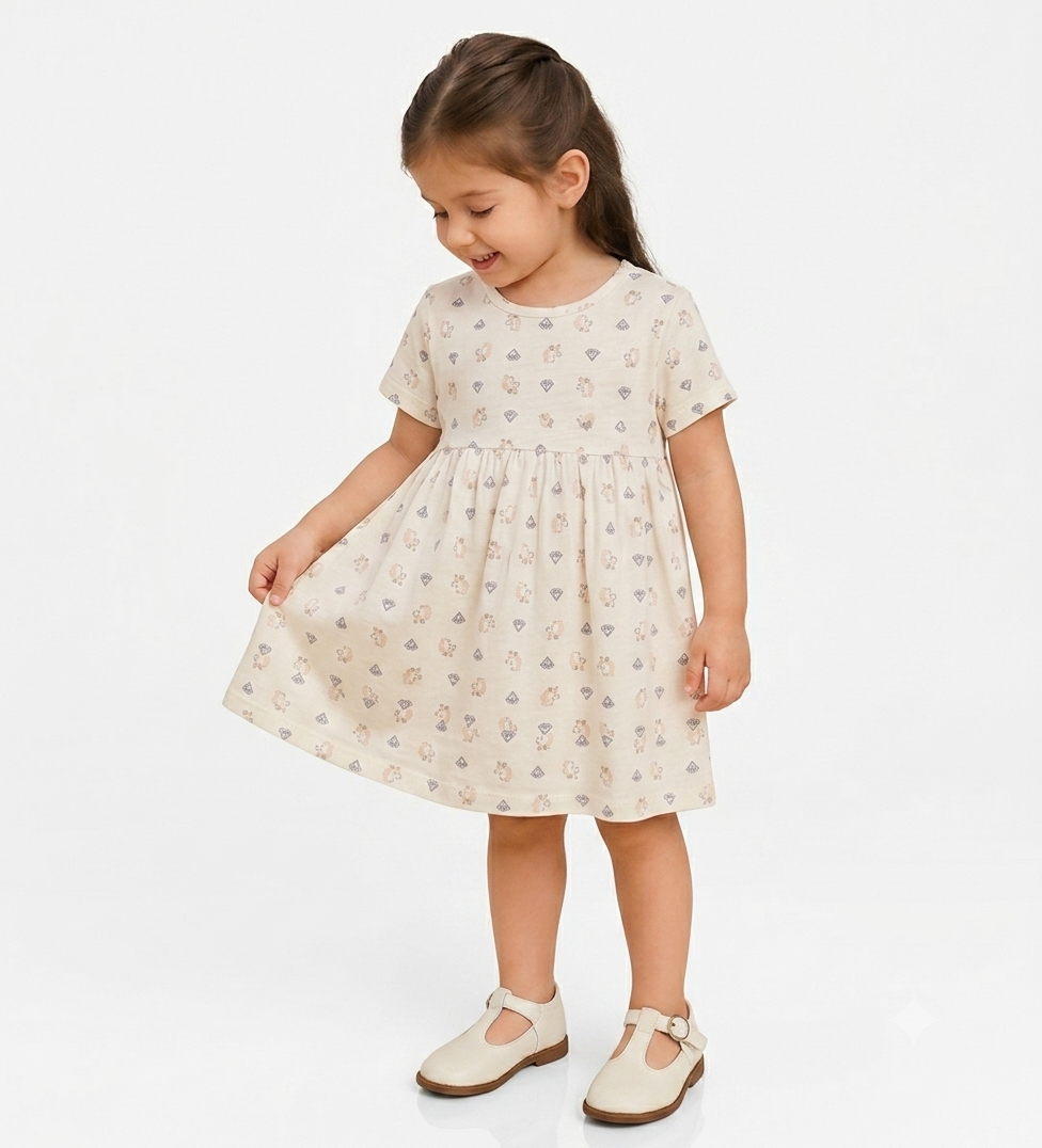 LC Waikiki short-sleeve dress (Original)