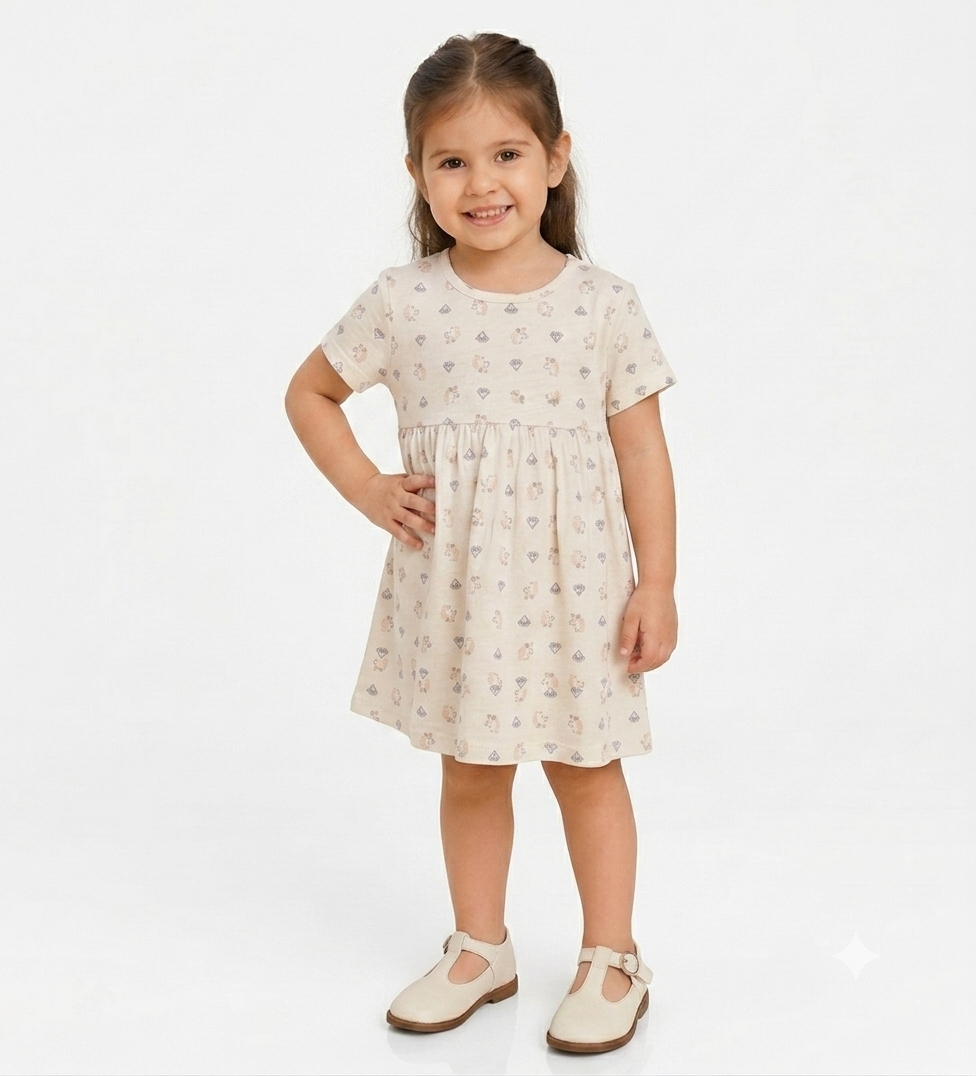 LC Waikiki short-sleeve dress (Original) - Image 2