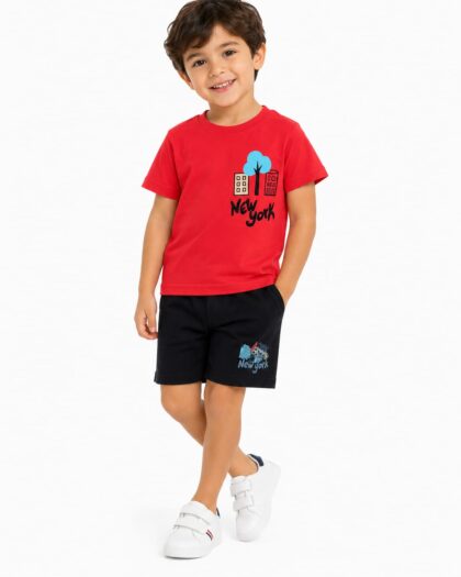 Zara two-piece cotton set for boys