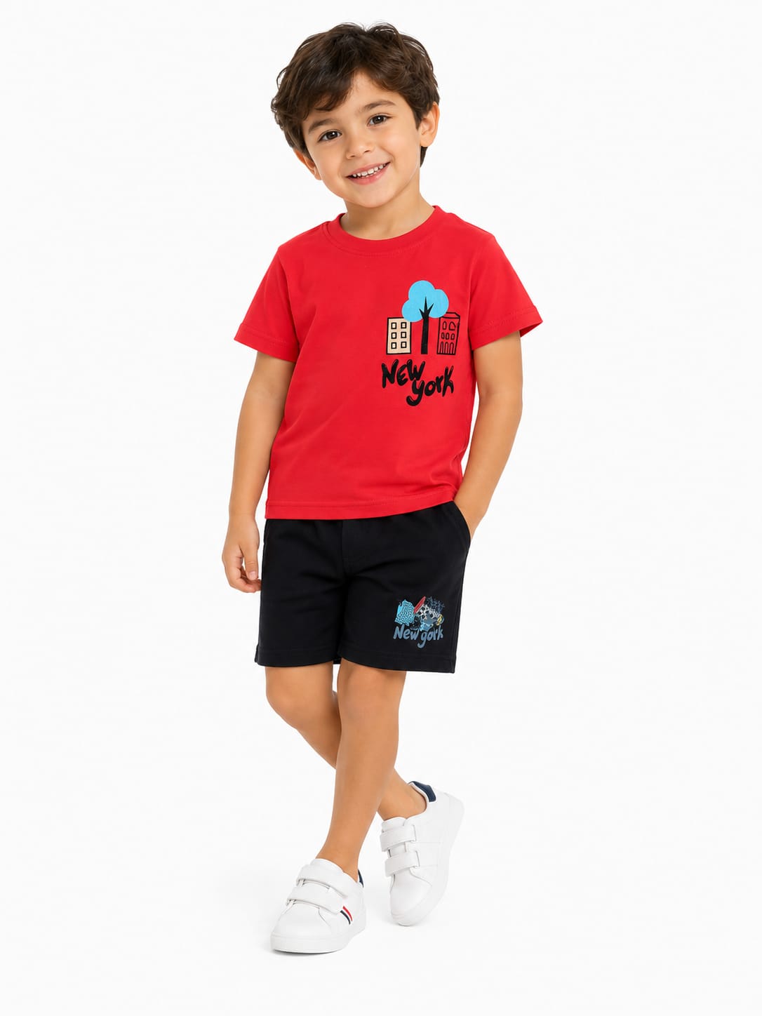 Zara two-piece cotton set for boys