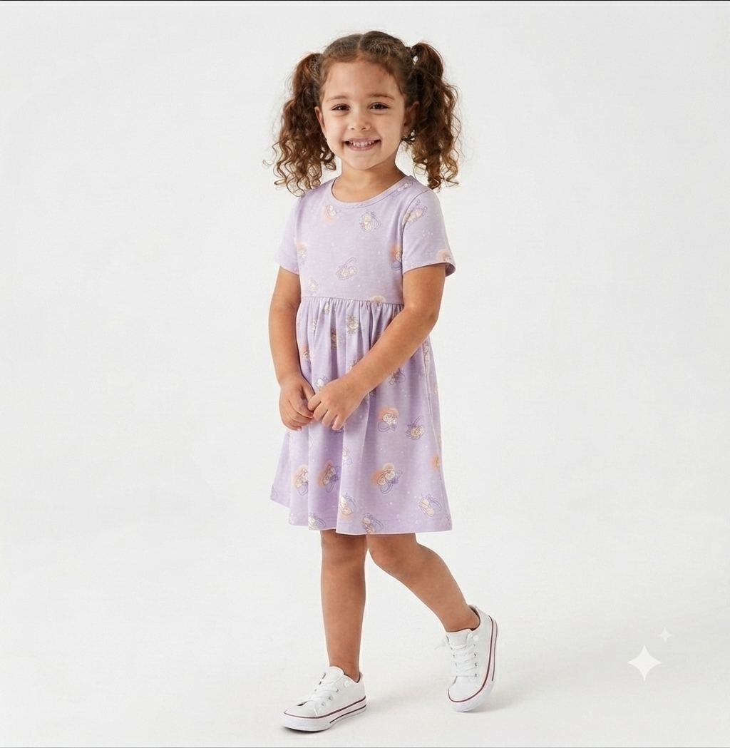 LC Waikiki short-sleeve dress (Original) - Image 2