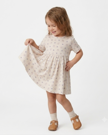 LC Waikiki short-sleeve dress (Original)