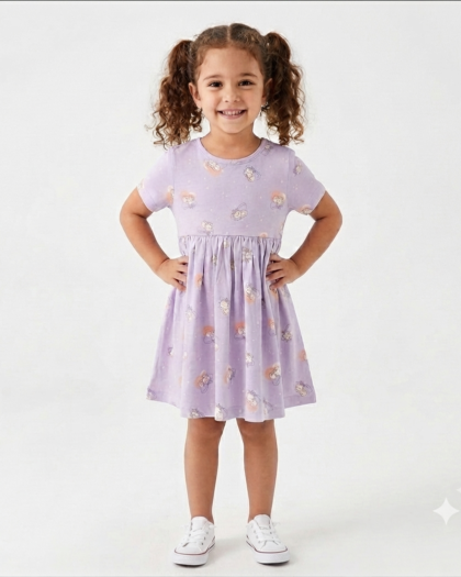 LC Waikiki short-sleeve dress (Original)